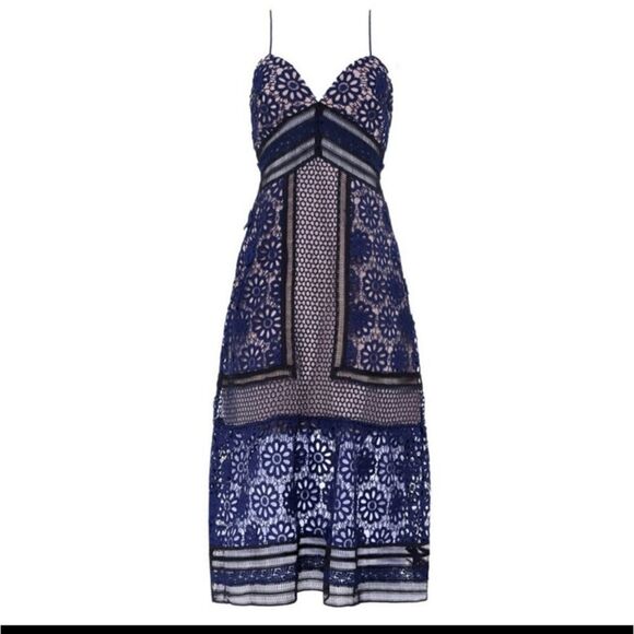 NWT SELF-PORTRAIT Lace Dress - Picture 11 of 11